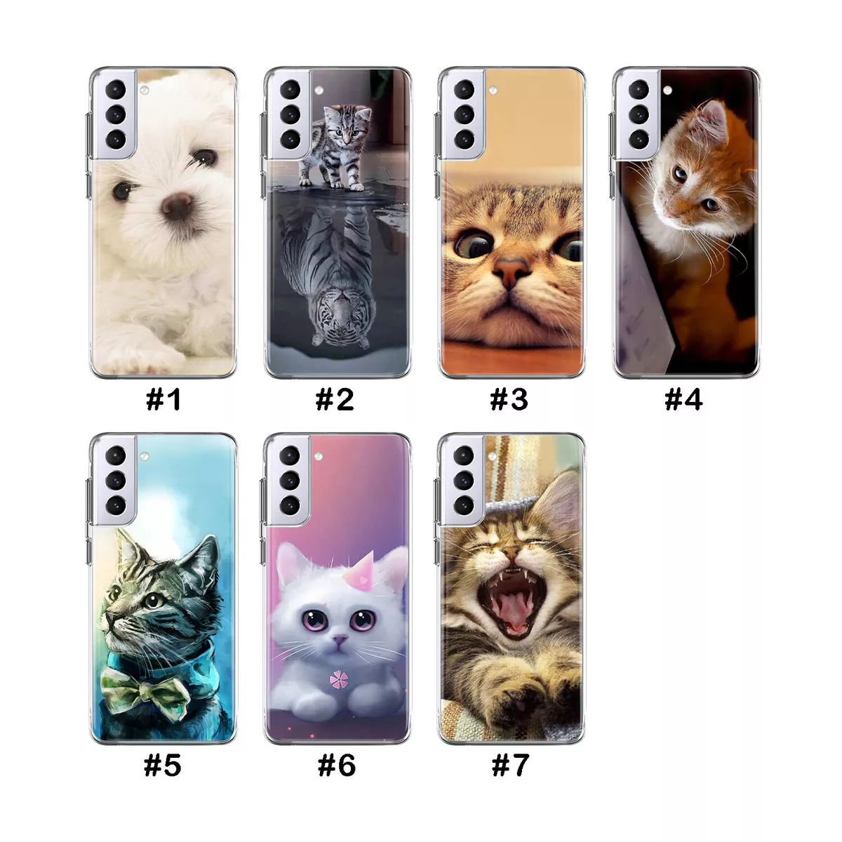 Cute Cat Dog Printed Case Phone Cover For Samsung Galaxy A05S A14