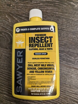 Sawyer Permethrin Fabric Treatment Insect Repellent - 24 fl oz, 2 Pack