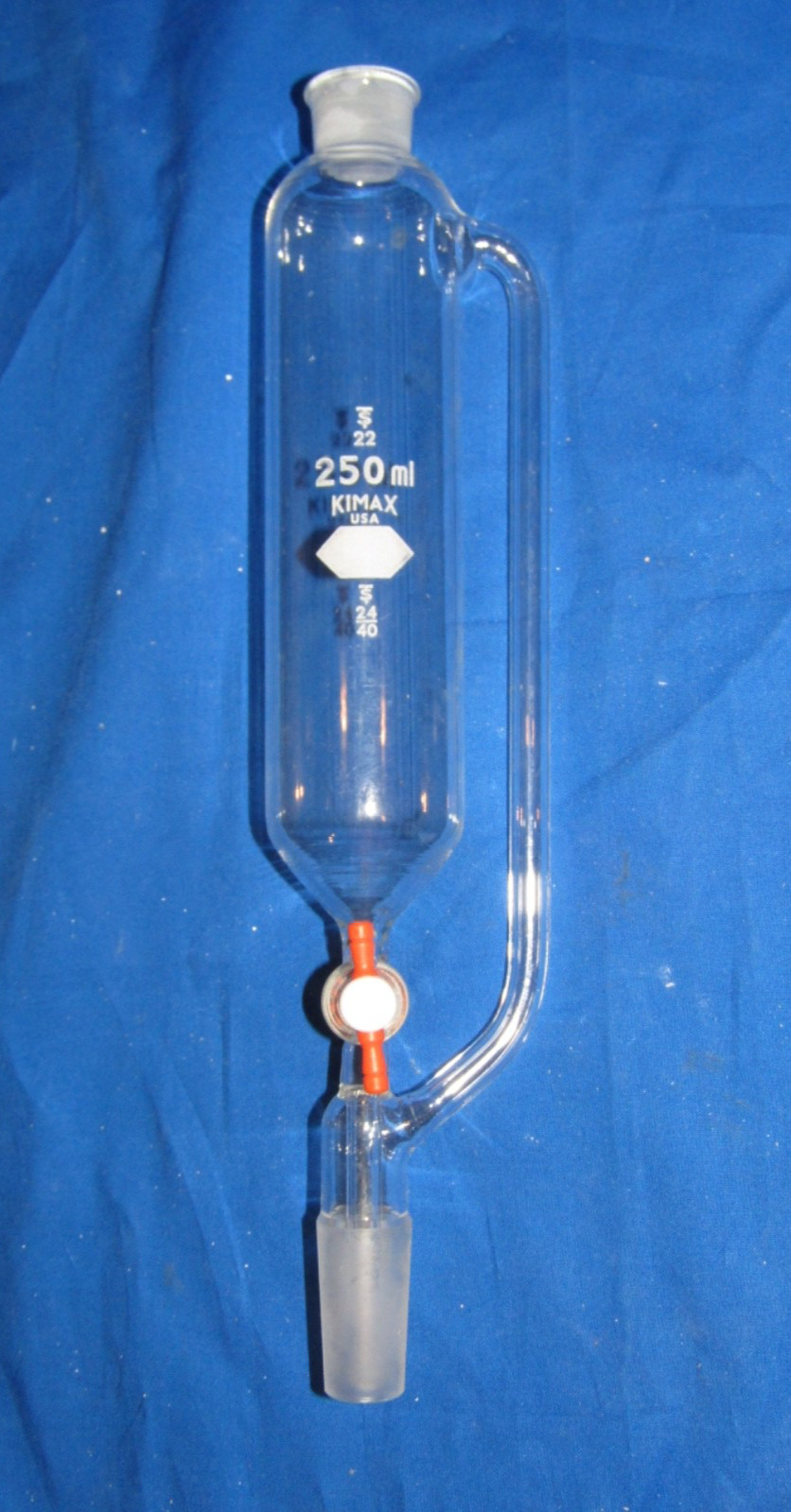 Kimax 250ml Pressure Equalizing Addition Funnel 24/40
