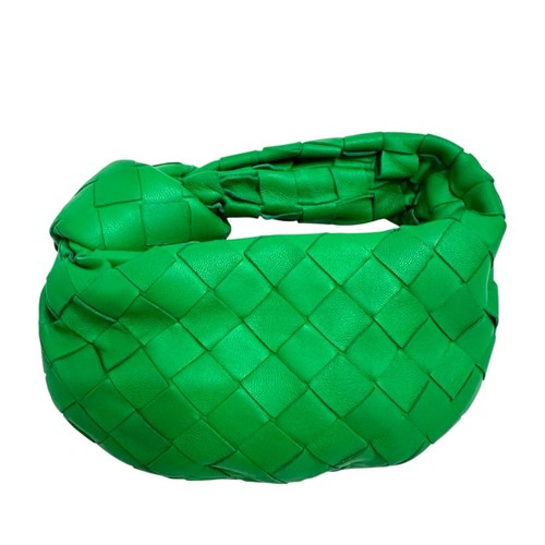 Bottegaveneta/Bottega Veneta Candy Jodi Mini Bag Handbag Leather Green/Gold Hard