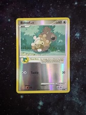 2007 Pokemon TCG Mysterious Treasures Reverse Holo Bidoof #73 73/123