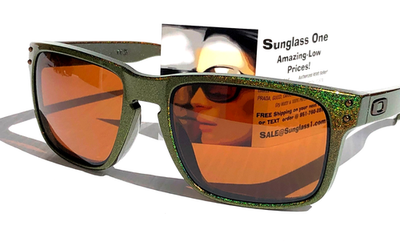 Oakley HOLBROOK Fern Spacedust POLARIZED PRIZM Tungsten Lens