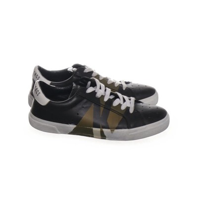 Bikkembergs, Sneaker, Größe: 43, Schwarz/Weiß/Grün, Herren #beF