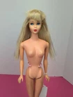 12” Vintage Mattel Barbie Doll 1960's Original Standard Blonde Nude As Is G5