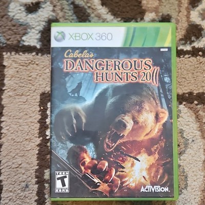 Cabela's Dangerous Hunts 2011 Activision Xbox 360 Multiplayer Manual Included
