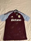 Soccer jersey autographed authentic