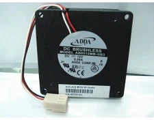 ADDA AB0512MB-GB3 12V 0.08A 5010 5CM 3-Wire Double Blower Cooling Fan #zc
