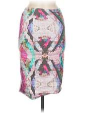 Nicole Miller Artelier Women Pink Casual Skirt 6