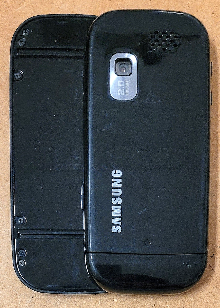 Samsung SGH-T404G - Black ( TracFone ) Rare Cellular Slider Phone