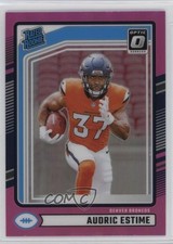 2024 Panini Donruss Rated Rookie Optic Preview Pink Prizm Audric Estime 1i5d