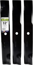 MaxPower 561145B 3 Blade Set for 52 in. Cut Hustler Mowers, Replaces OEM #'s 795