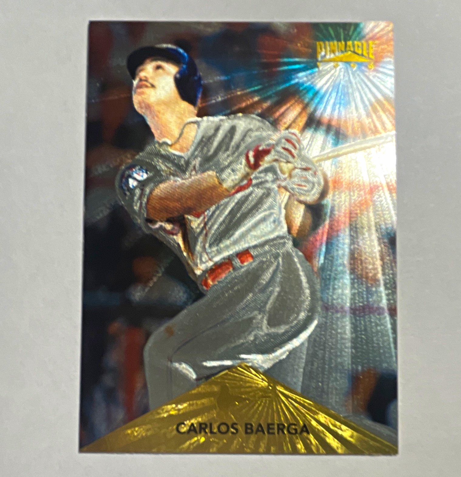 Pinnacle Starburst Carlos Baerga Cleveland Indians #118/200 1995 Insert