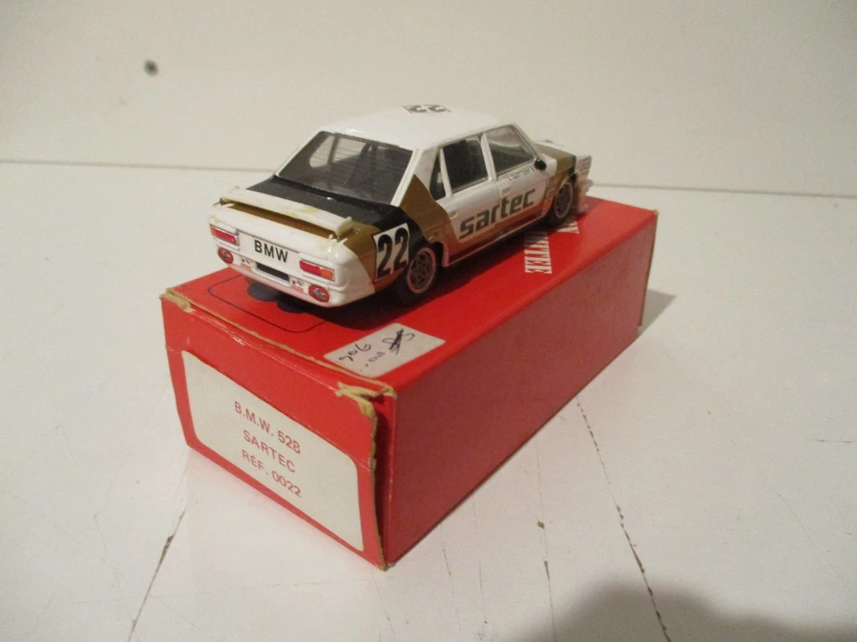 BMW 530 SPORT  "SARTEC " 1979 - TOP 43 BASE SOLIDO  - 1/43ème - EN BOITE - Photo 4/4