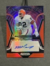 Micheal Dean Perry Red Prizmatrix Auto 2025 Prizm Black SSP 40/99
