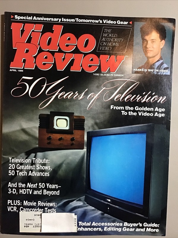 Video Review Magazine April 1989