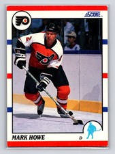 1990-91 Score - Mark Howe #220 Philadelphia Flyers Hockey Card