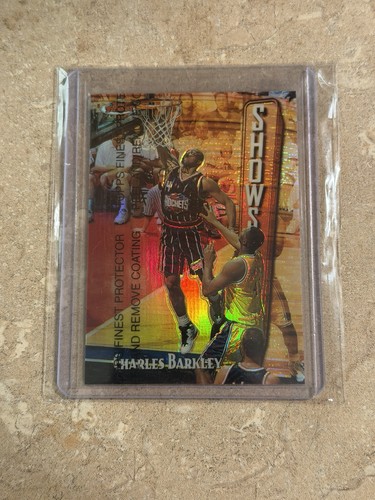 1997-98 Topps Finest - Common Bronze Charles Barkley #219 Refractor W/Peel!