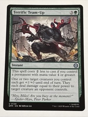 MTG Universes Beyond: Spider-man Terrific Team-Up 0120 NM