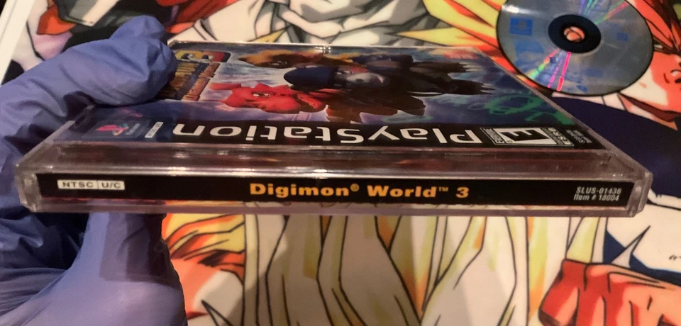 FULLY WORKING: Digimon World 3 (Sony PlayStation 1 PS1, 2002) CIB Complete - Image 3 of 4