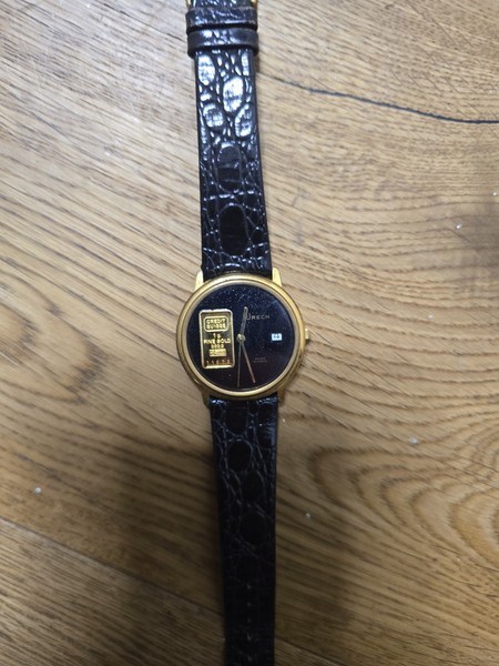 Uhr Mit 1 g Gold urech