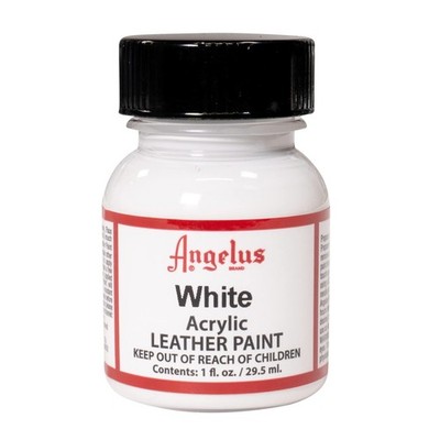 Angelus Acryl Lederfarbe 29,5 ml (1er Pack), weiß 