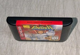 The Punisher (Sega Genesis, 1995) Authentic Game Cartridge Tested