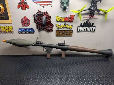 Cosplay - RPG-7 Rocket Launcher - 3D Printed - Painted Weathered