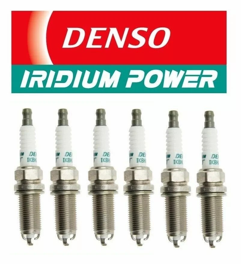 For LEXUS V6 Denso Iridium TT 3 Prong Spark Plugs IKBH20TT/4705 Set of 6