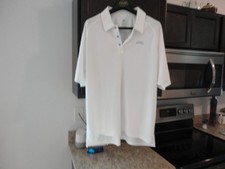 Mens Adidas NBA LAKERS white short sleeve polo size 2XL *FLASH SALE*