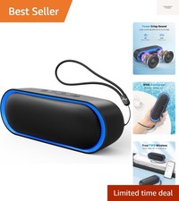 Bluetooth Speakers, Waterproof Portable Speakers with TWS, 24 Playtime, Stere...