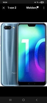 Huawei Honor 10 Dual SIM 64GB glacier grey, guter Zustand, Android 10
