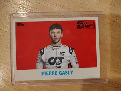 F1 2022 TOPPS PIERRE GASLY EXCLUSIVE USGP AUSTIN COTA RED BULL Free USA Shipping