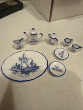 Mini Tea Set 10-Piece Abstract Art SuPER CuTE cHECK iT 