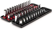 1/4 Inch Drive 6-Point Socket Set, 50-Piece (Metric & SAE)