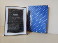 Image of White & Silver Colour Photo Frame Shudehill 4" x 6" Preowned Unused 10cm x 15cm
