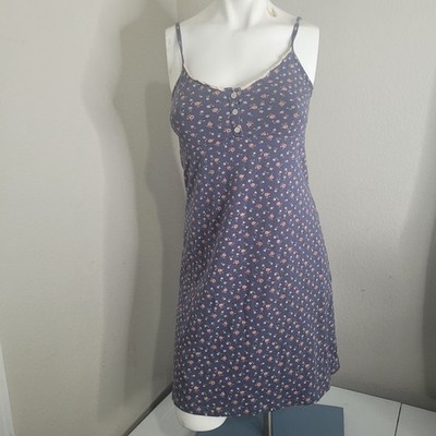 Brandy Melville XS,S dress Arianna Ditsy Floral v-neck button lace open back  | eBay