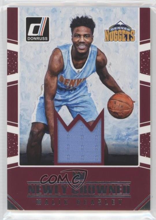 Malik Beasley #15 2016-17 Donruss Basketball Newly Crowned Rookie Jerseys
