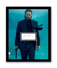 John Wick Keanu Reeves Autographed Signed 11x14 Framed Photo ACOA
