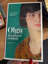 OLGA BERNHARD SCHLINK BOOK, WRITING INSIDE AS SHOWN