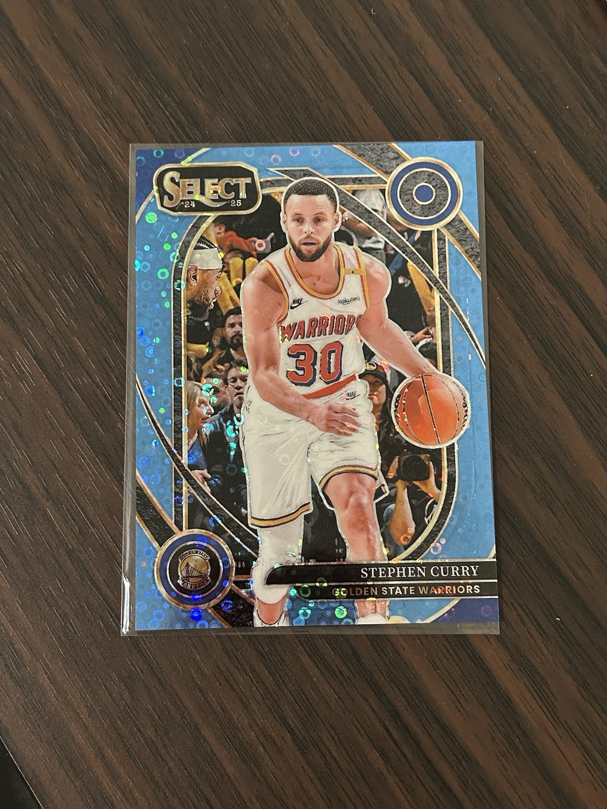 2024-25 Panini Select - Courtside Stephen Curry #209 Light Blue Disco Prizm /99
