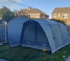 Vango Harris Air 500 Air Tent With Footprint, Carpet, Pump And Pegs