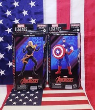 Marvel Legends Series Ultimate Captain America & Yelena Belova Figures 
