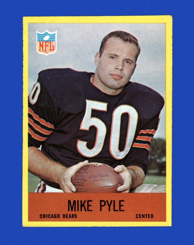 1967 Philadelphia Set-Break # 34 Mike Pyle EX-EXMINT *GMCARDS*