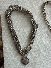 Judith Ripka 925 Sterling Silver Heavy Cable ...