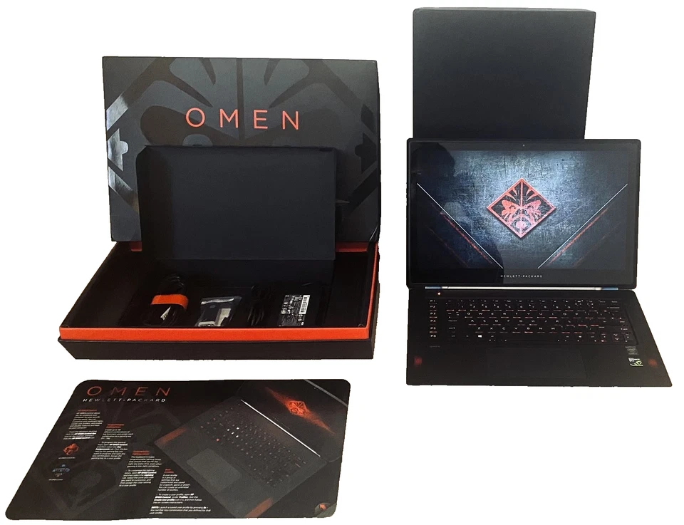 HP OMEN Notebook 15t-5100 CTO + HP Accessories - Boxed Set, Mint, Collector Item - Image 3 of 4