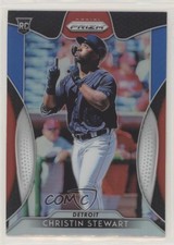 2019 Panini Prizm Tier II Red White & Blue Prizm Christin Stewart #122 0w7