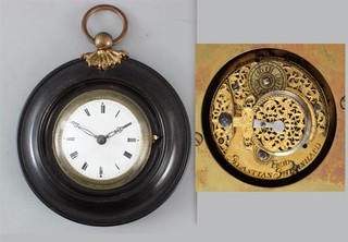 RARE Antique 18thC French Signed Frud Sebastian Steinhard Verge Fusse Clock