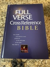 Full Verse Cross Reference Bible New Living Translation by Tyndale House 1996