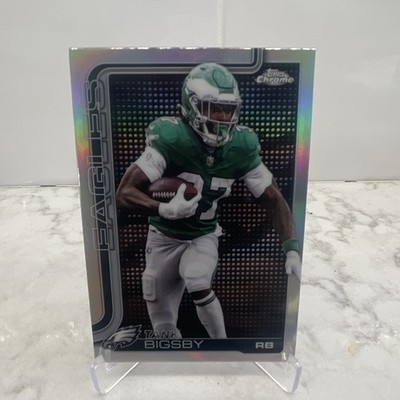 Topps Chrome Tank Bigsby Lightboard SSP #143 Eagles 2025