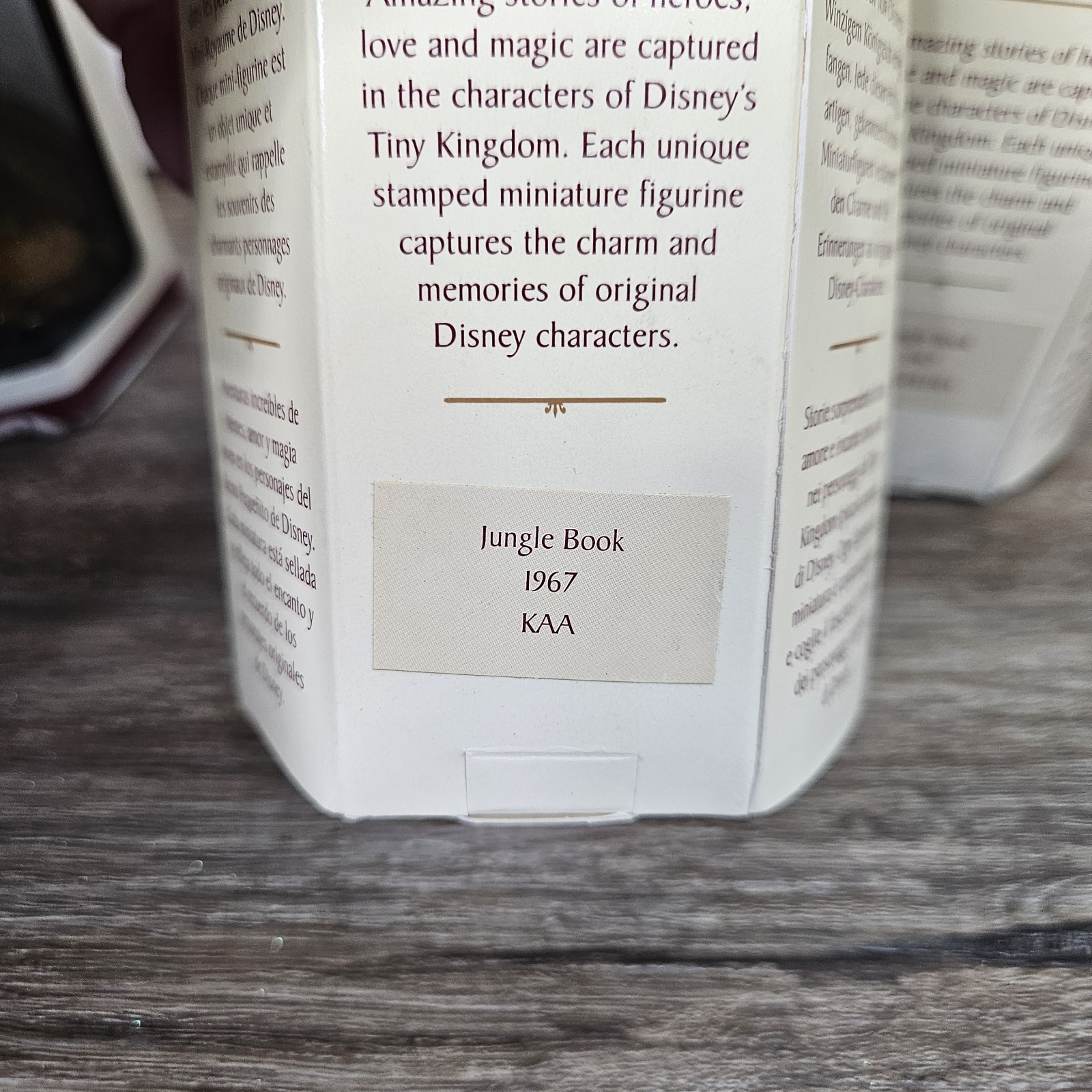 Disney Store Tiny Kingdon COMPLETE SET OF 6 Jungle Book Figures NIB